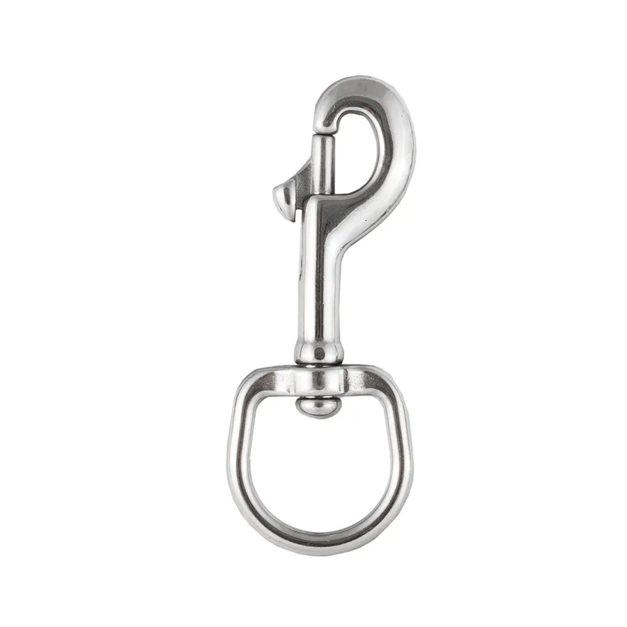 Stainless Steel Scuba Diving Rite Small Medium Large Swivel Bolt Snap Hook