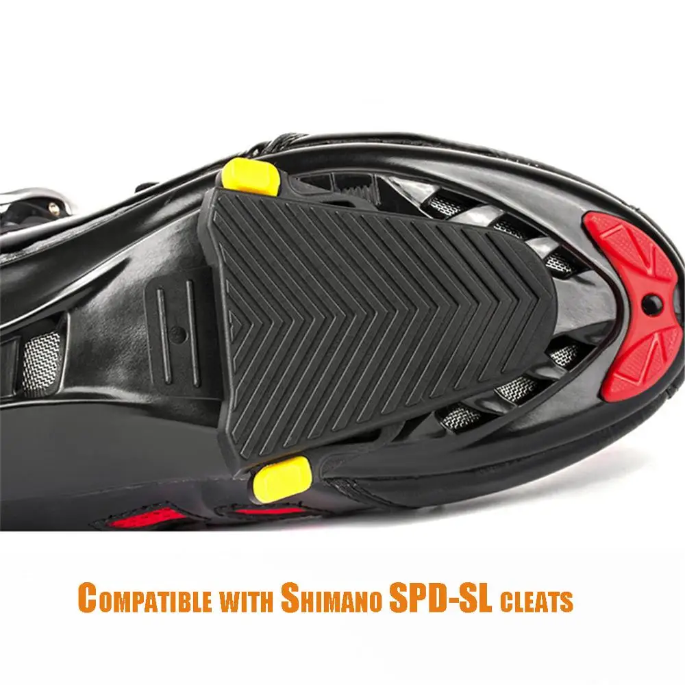 1Pair Rubber Cleat Cover Bike Pedal Cleats Covers for Shimano SPD-SL Cleats