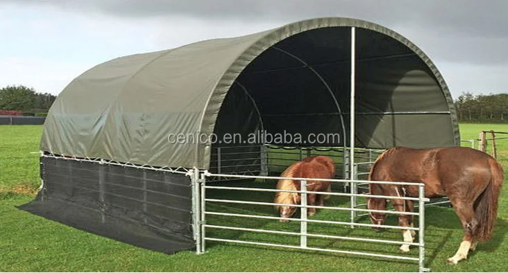 Fabric Cattle Hutch , multi-purpose shelter