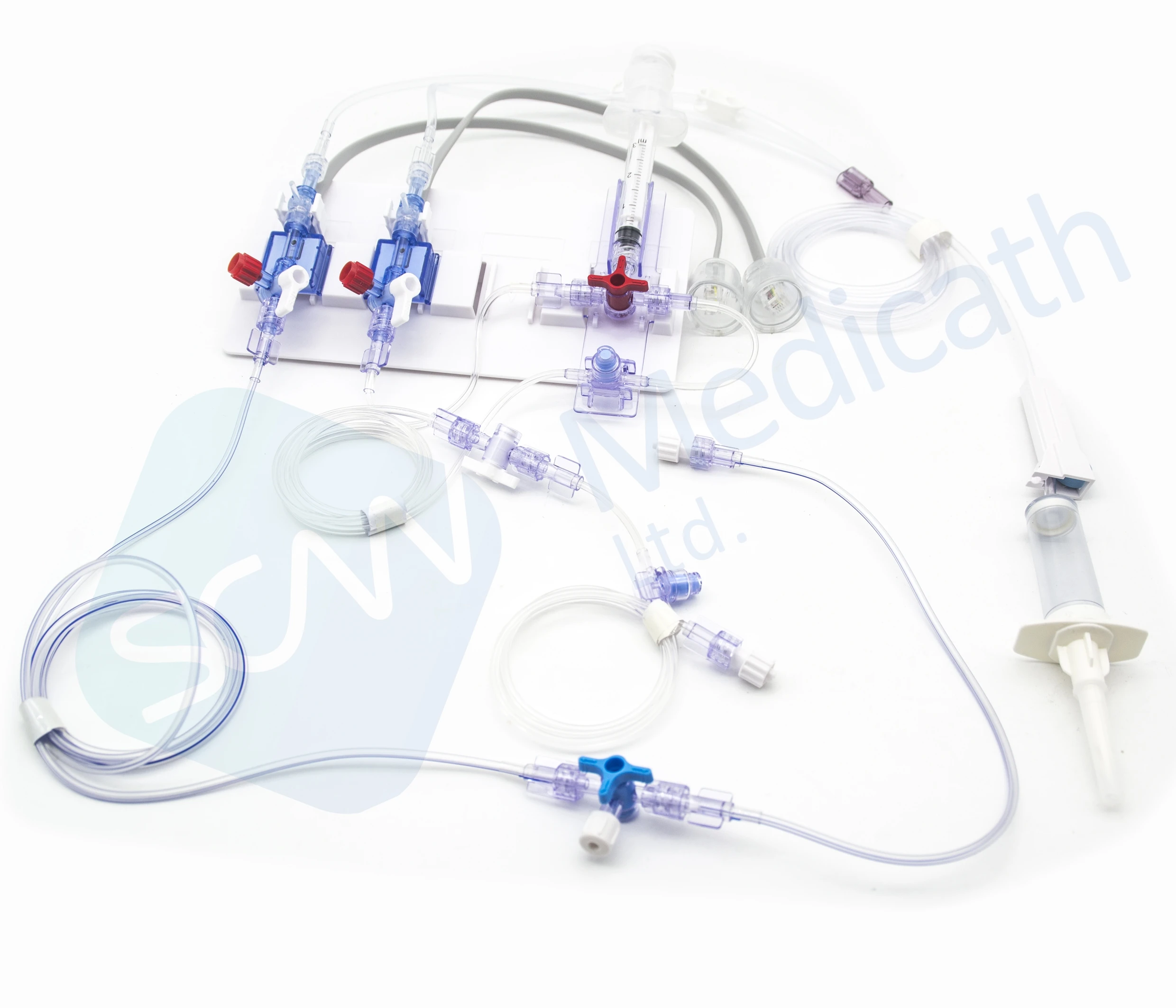 Disposable Medical IBP Transducer Blood Sampling System Surgical Instruments Needleless Arterial Blood Collection System