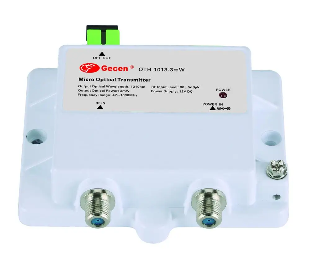 Gecen Mini 1310nm CATV FTTH Optical Transmitter
