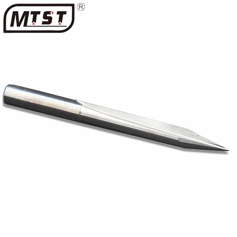 MTST 4mm Double edged straight flute  bits cnc engraver engraving tool Tungsten Cobalt Alloy milling cutter carving wood tool