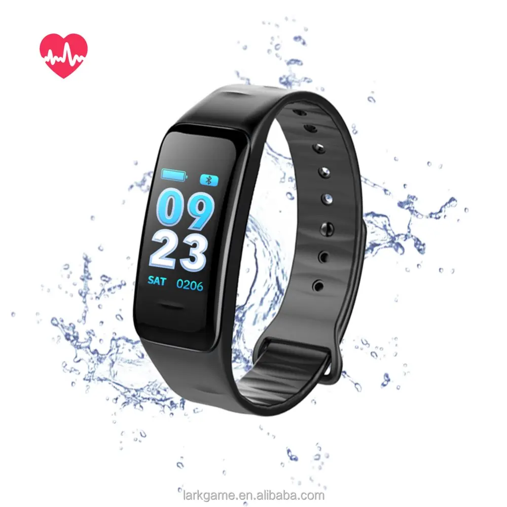Smart Bracelet C1s Watches Blood Pressure Wristband Fatigue/Heart Rate Monitoring Sleep Activity Tracker Fitness Pedometer
