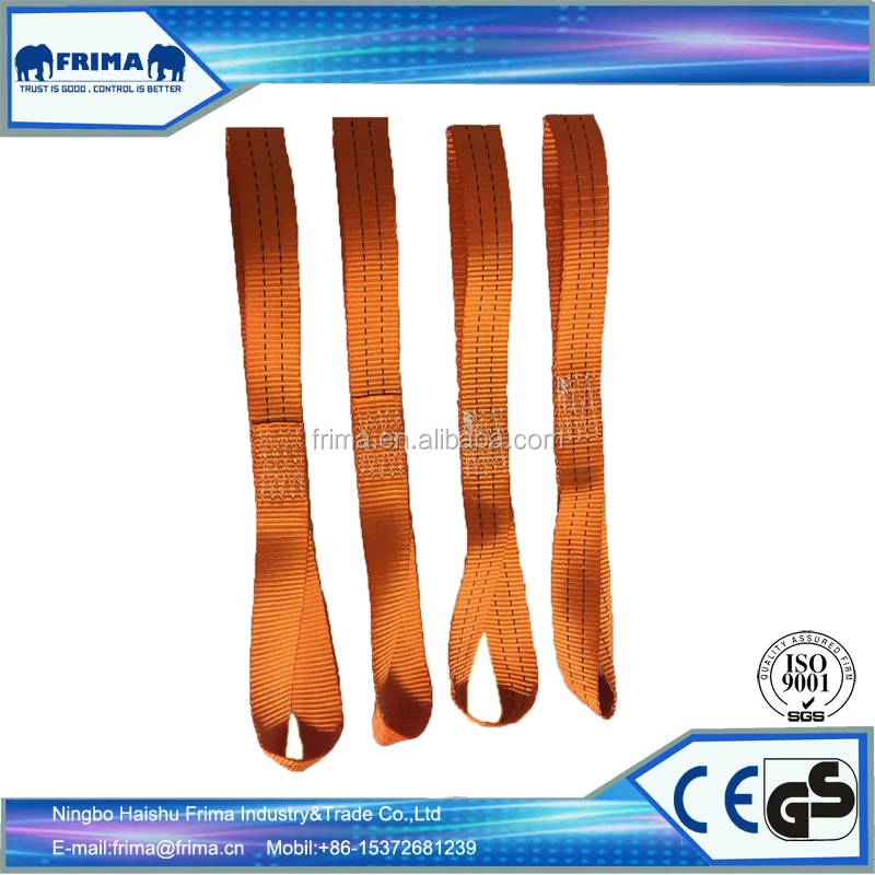 Soft loop , lifting sling, webbing strap polyester