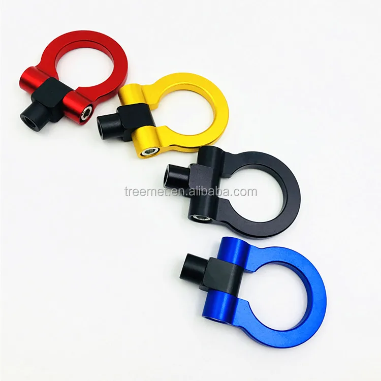 TM-TH 350Z CNC Machined Ring Aluminum custom tow hooks for Car