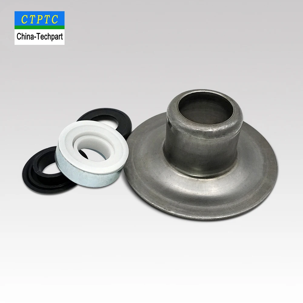 high quality conveyor roller steel roller end caps and plastic seals
