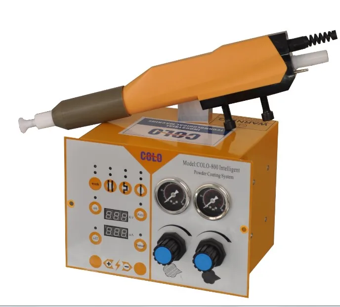 Automatic sliding reciprocator powder coating painting machine line