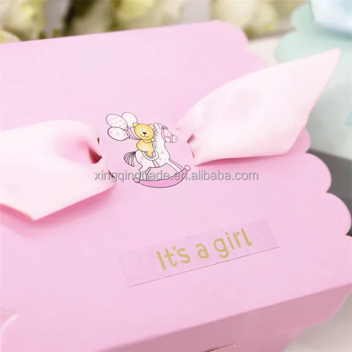 Baby shower candy box New Baby Shower Birthday Party Favor Gift Bags