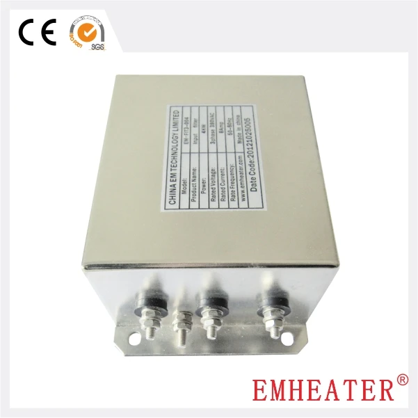 High Quality emi emc filter Manufacturer 380V 440V Three Phase Inverter EMC EMI Power Line Noise Filter