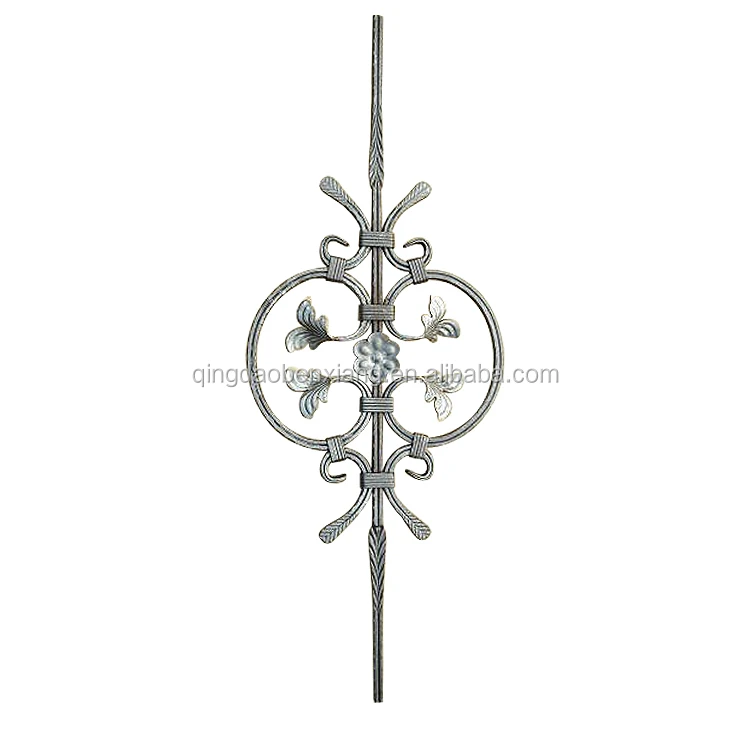 Хорошее Качество Китай опт Кованое железо стальные балясины кованые части железного забора