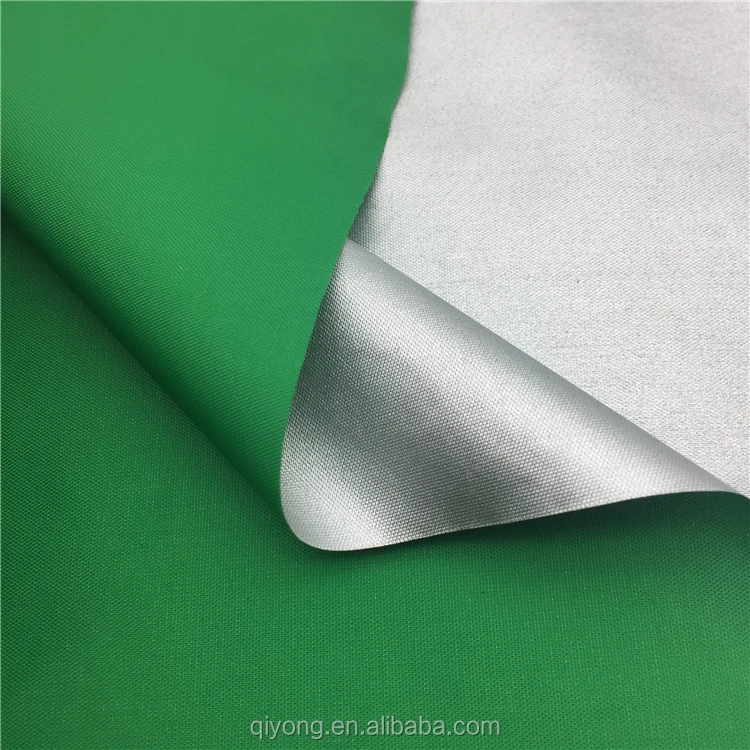 Cheap Price 100%Polyester Silver Coated Taffeta Sunshade Fabric Sun Shade for Tent,Car cover,Umbrella