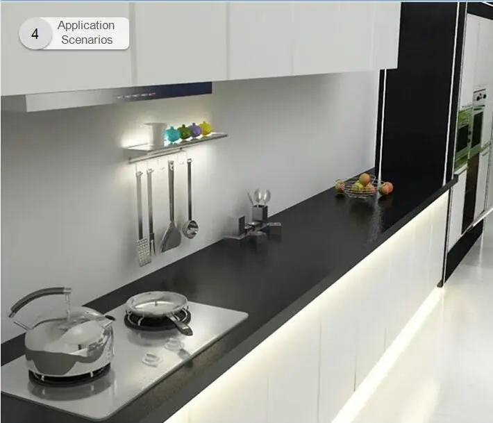 led shelf light with hook for kitchen