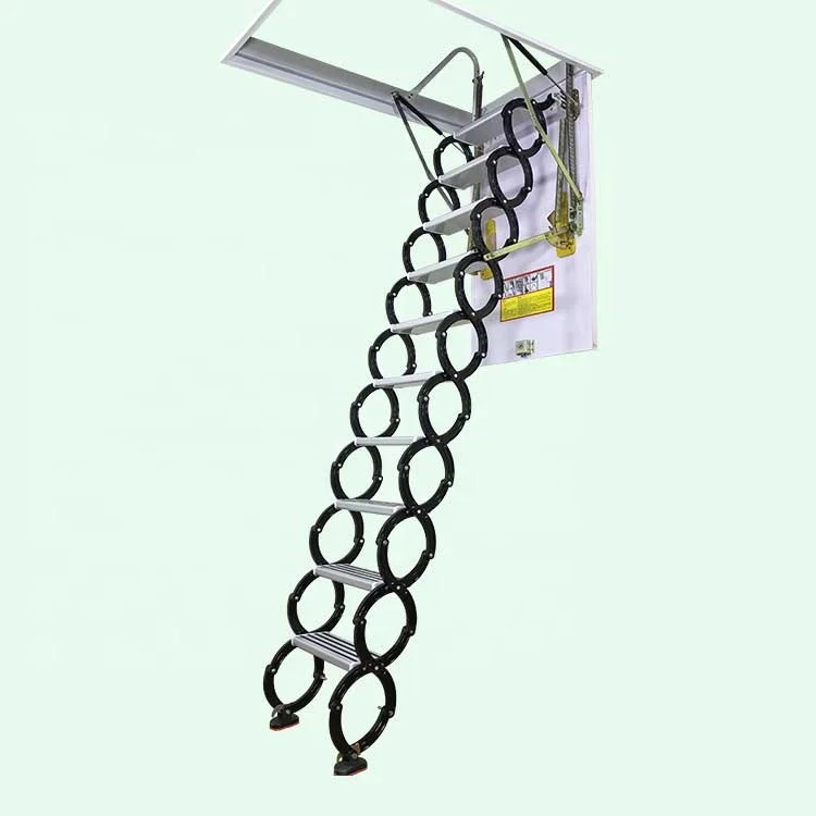 Folding Stairs Staircase High Quality Scissor Mezzanine Loft Stairs