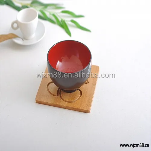 bamboo trivet, bamboo heat insulation pad, heat place mat wholesale