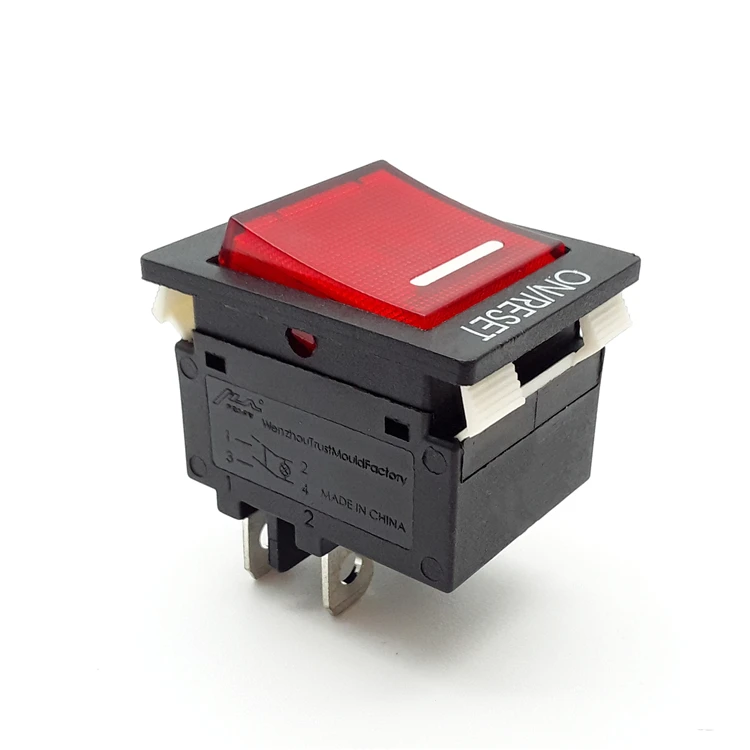 Овальная защита от перегрузки мотоцикла переключатель ВКЛ./ВЫКЛ. Клавишный выключатель защита от перегрузки