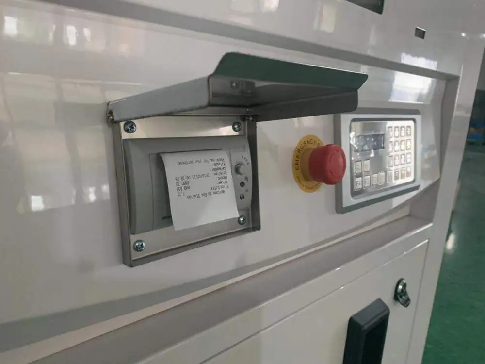 Single Nozzle Tatsuno Type Suction Fuel Dispenser With Printer and Emergency Stop