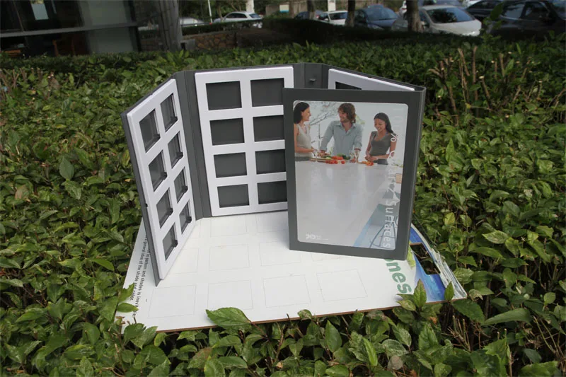 
Durable Plastic PVC Quartz Tile Sample Book for Large Size Sample 