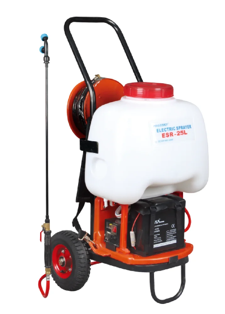 12v 25Liter Rechargeable Airless paint Electric Backpack Sprayer