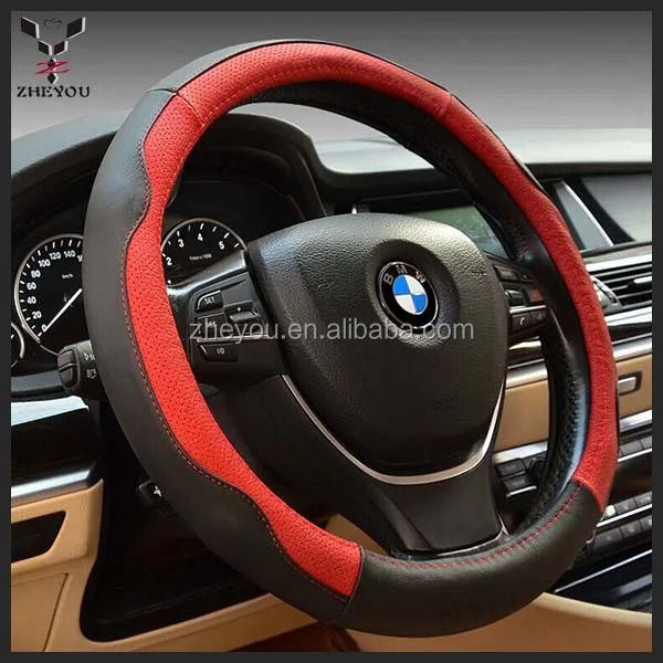 genuine leather steering wheel cover wholesale
