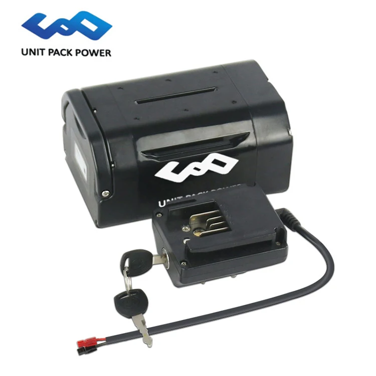 Аккумуляторная батарея для электровелосипеда под сиденьем 36 в 14 Ач, портативная складная литиевая батарея для электровелосипеда