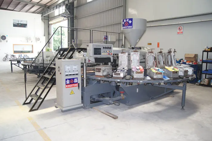 Rubber and Plastic PVC Slipper Sandals Flip Flips Making Machine