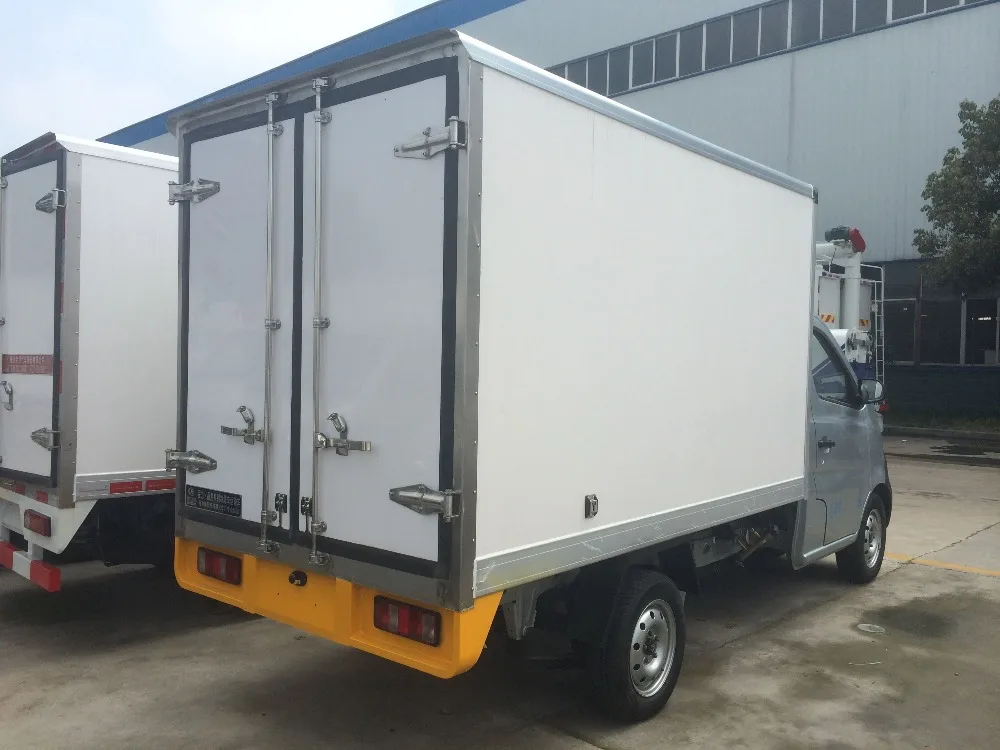 China brand changan 2ton mini refrigerator van truck