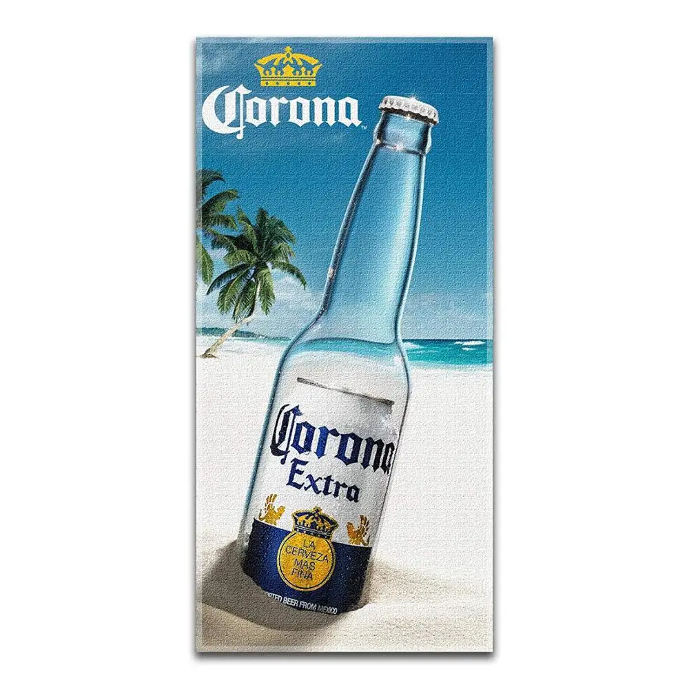 Factory price promotion beer beach towel
