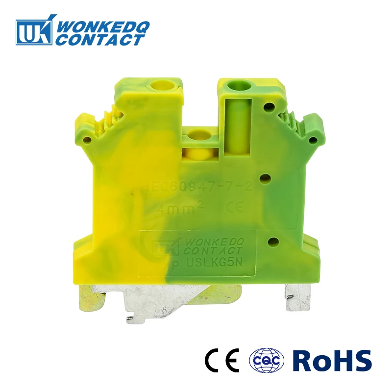 JUSLKG 5N винт din-рейку провод заземления клеммные блоки