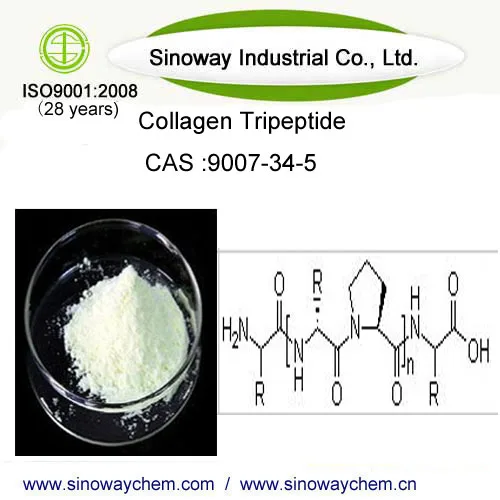 
Food and cosmetic grade 98% min Collagen Tripeptide (CTP) powder 