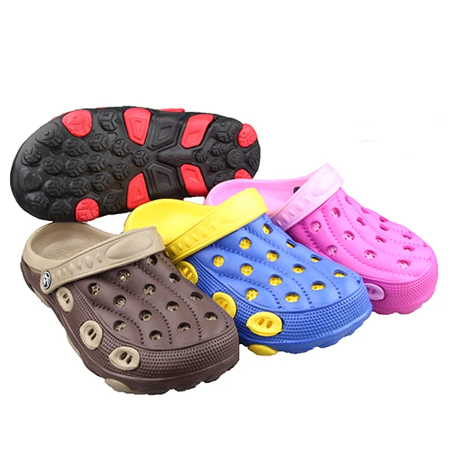 Весна 2019, фабрика, новый дизайн, для женщин и мужчин, унисекс, двухцветные сабо EVA, женщины, пол, дешевая популярная садовая обувь