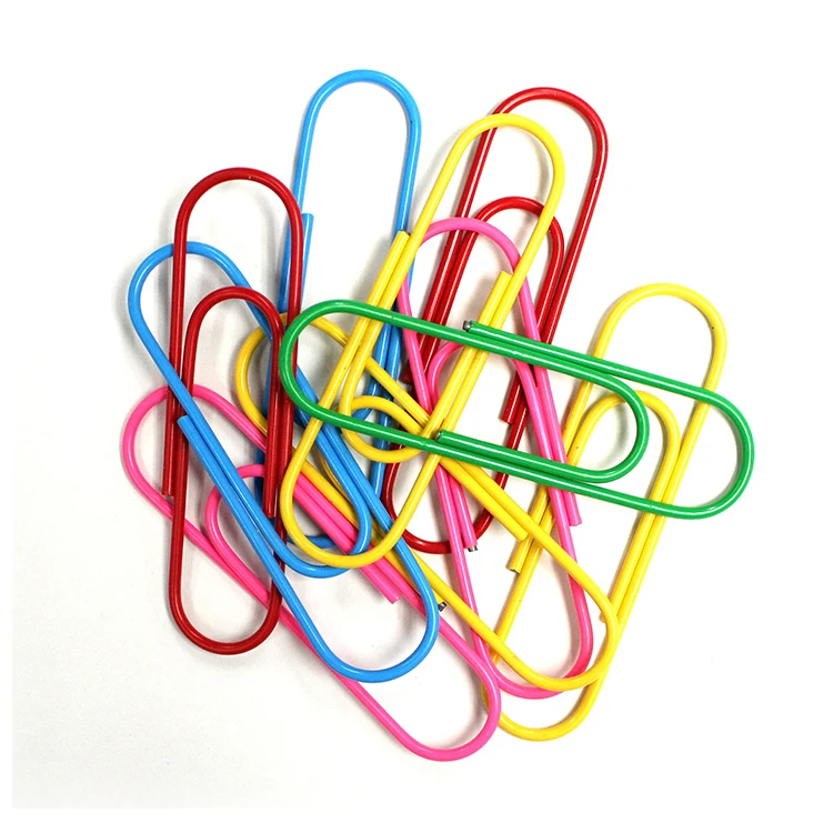 
Yiwu Huaxuan Wholesale 25mm Office Metal Paper Clips 