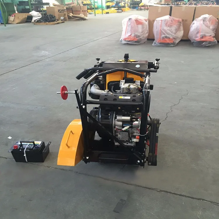 mini handheld gasoline concrete cutter