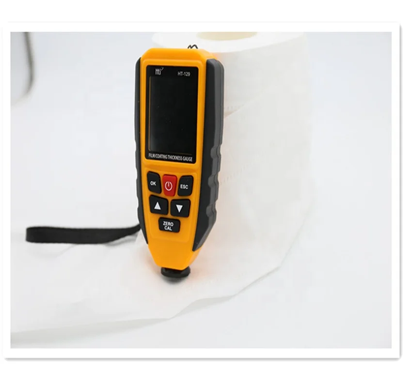 2019 новая модель Толщина метр тестер Датчик измерительный инструмент 1-1300um диапазон алюминиевый прибор для измерения толщины
