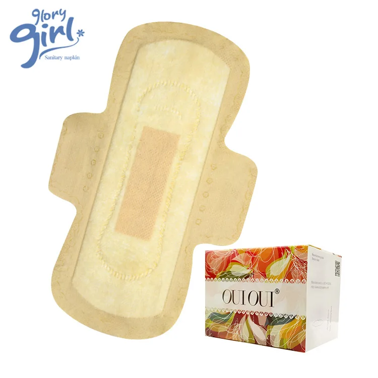 Feminine hygiene brand name wood pulp sanitary napkins women disposable menstrual pad manufacturer