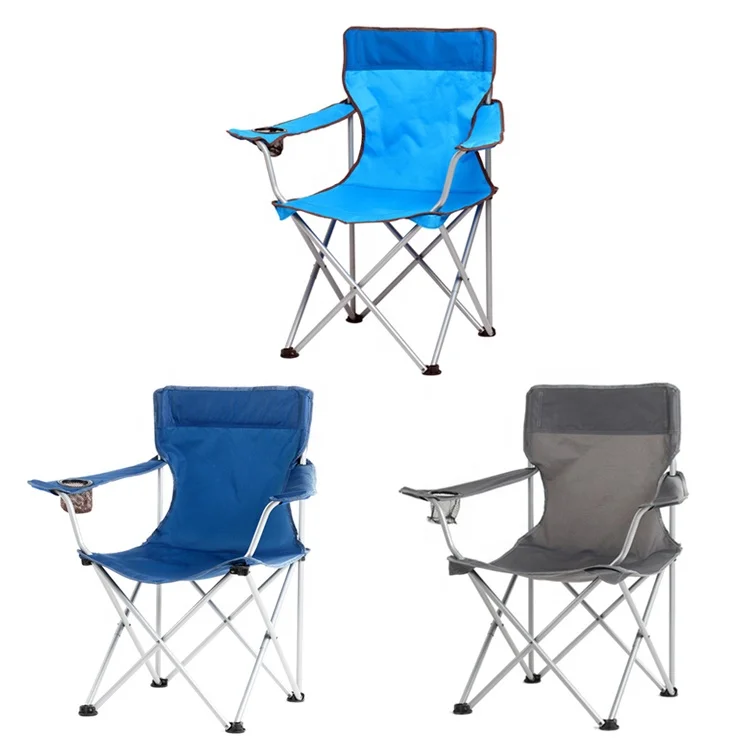 Folding Portable Fishing Chair With Armrest Beach Chair