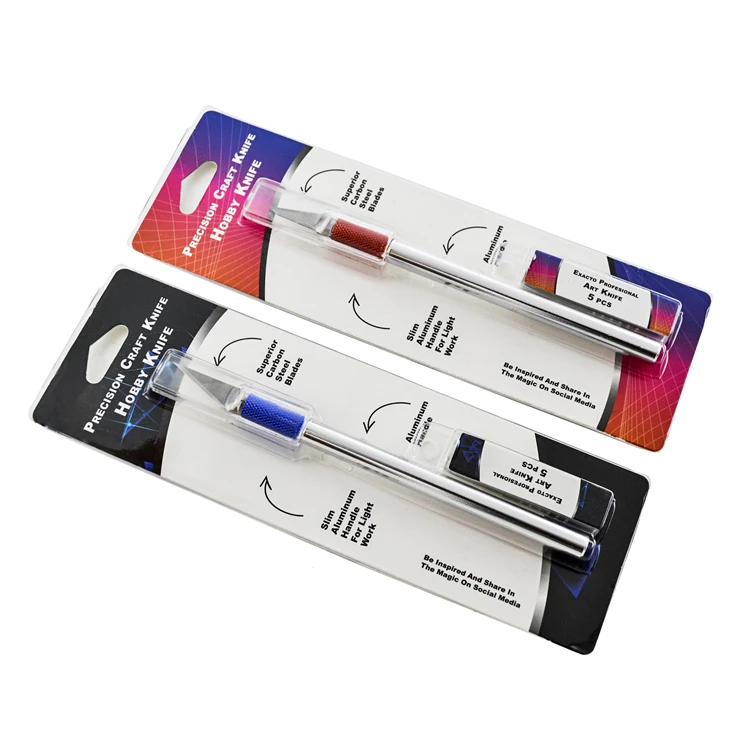 Precision Cutter Utility Craft Knife with hobby blade