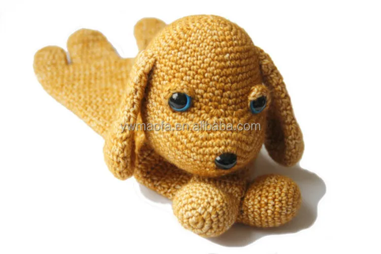 Wholesales Baby Dog Mini Ragdoll crochet amigurumi Toys