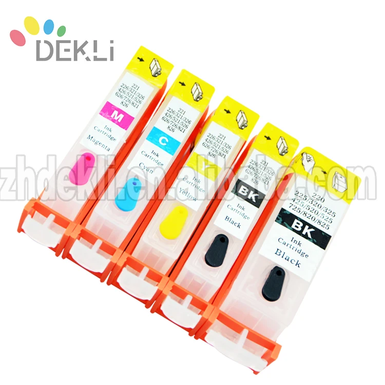 Ciss ink cartridge for Canon MP628 MX638 MP648 Refill ink cartridge with Reset chip