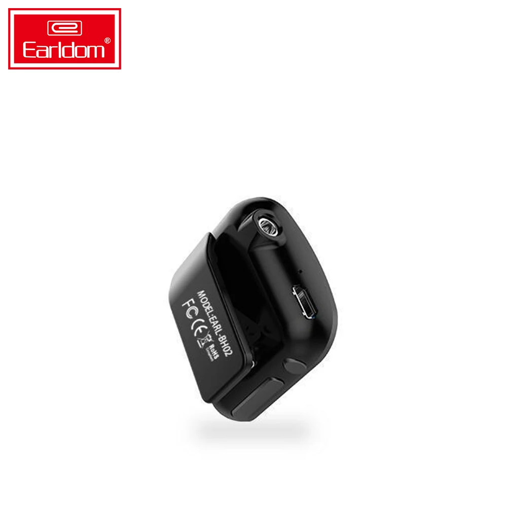 Earldom Wireless Headphones Business Earbud Collar Clip Sports Earpiece Compatible with Women Men receiver