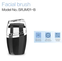 Мужская Высококачественная электрическая щетка для чистки лица для красоты и личной гигиены