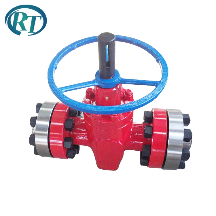 factory direct sale API 6A 3-1/8'manual gate valve 5000psi for drilling