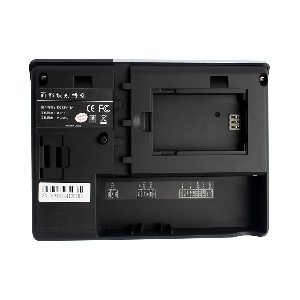 
 Система контроля доступа к лицу Wiegand с выходом Ip65 и поддержкой Wi-Fi  <span style=