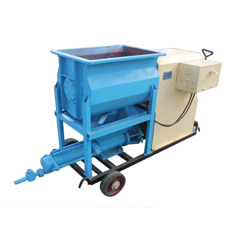Mortar Plastering Mixer Concrete Spraying Pump Manual Pneumatic Electric Hand Cement Grout Screw Pump