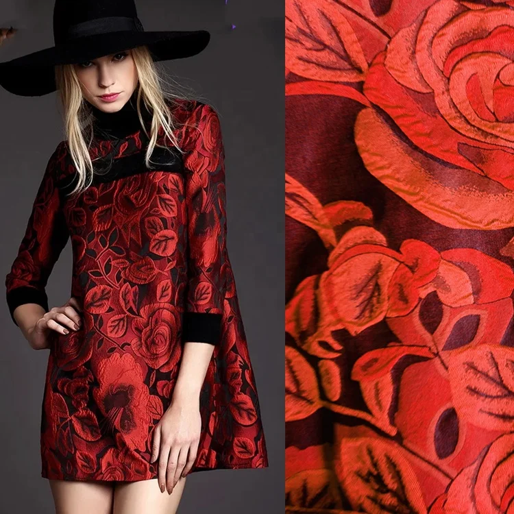 Custom Color Workable Soft Nice Polyester Fabric Textiles For Dress