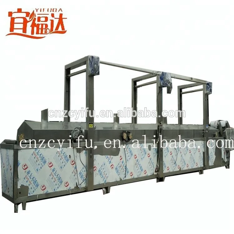 
Sturgeon /Hairtail /Cod Fish frying machine Fish fried production Line 