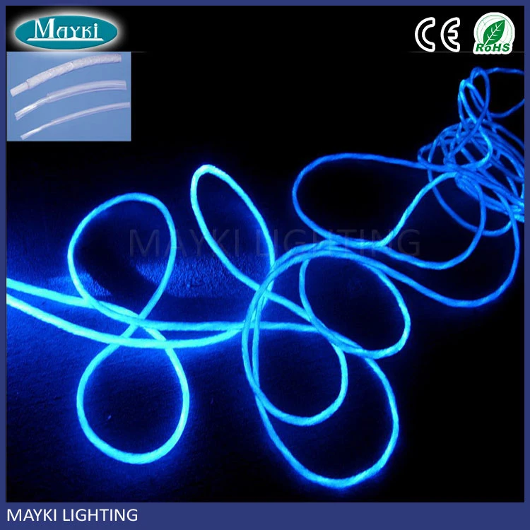 Super Bright SK MITSUBISHI 42pcs 1.0mm size multi-strand side emitting optic fiber pool perimeter aisle passageway