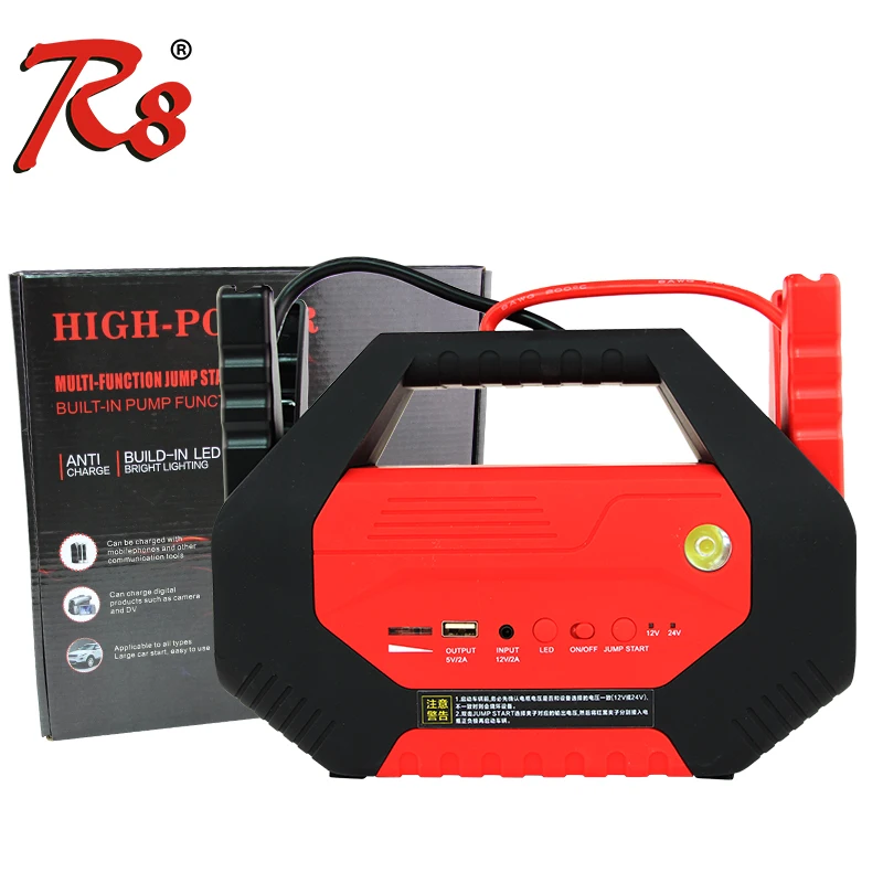 Diamond Price Auto Eps Jump Starter Power King Dual Voltage 12V/24V 32000 mah 500A 1000A Cable Battery Booster