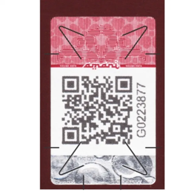 
serial number Bar code sticker labels 