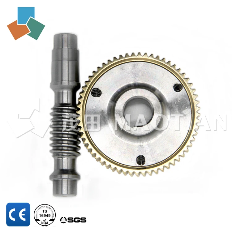 Professional Factory Customized mechanical gears 6156 6157 / automatic differential mini worm gear / small modulus