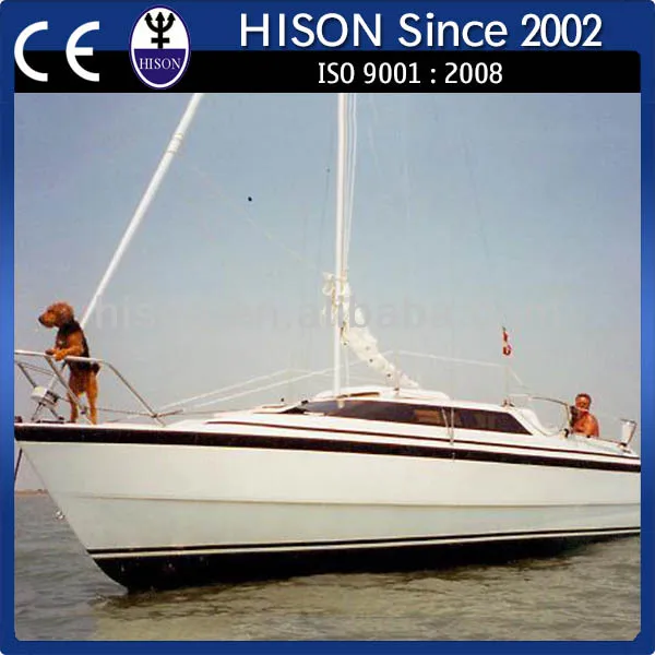 
China manufacturing Hison 26ft personal sailboat sails 